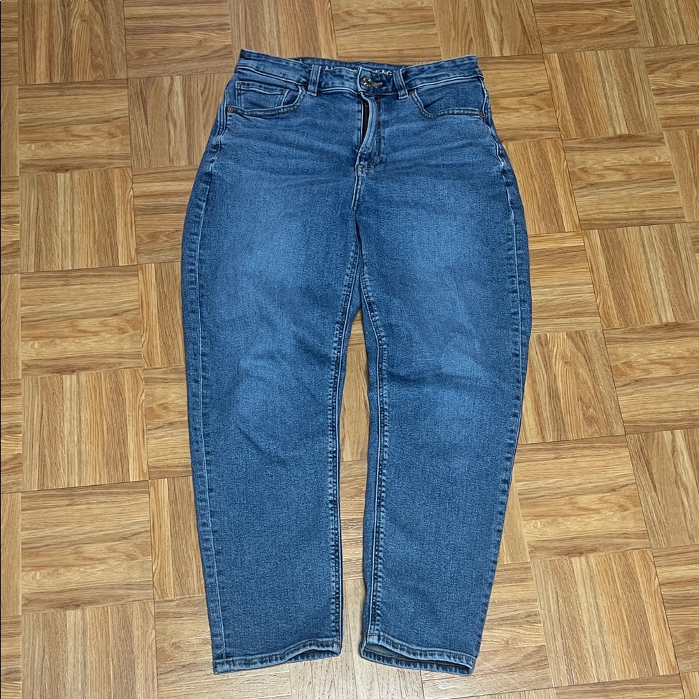 American Eagle Outfitters Blue Women Mom Jean